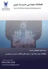 بررسی رابطه هوش فرهنگی با مدیریت برداشت و دلبستگی شغلی در سازمان های فرهنگی شهر اصفهان