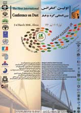 بررسی ارتباط بین رخداد گرد و غبار با خشکسالی )مطالعه موردی شهر یزد(
